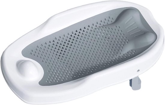 Baby badsteun met antislip kussen draagbaar zittend liggend baden van Merkloos