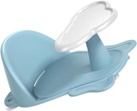 Baby Badstoel - Peuter Badzitje - Veilig Baden - Met Antislip Zuignappen - 38.5x28.3x16.3cm - Veelkleurig