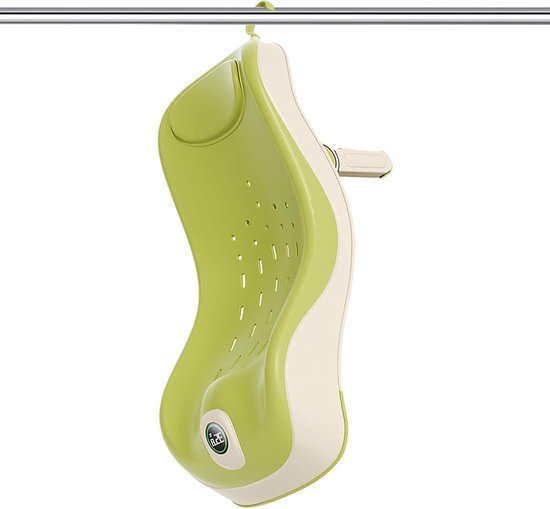 Baby Badstoel - Zitje Ondersteuning - Veilig Baden - Intelligente Temperatuurmeter - Verstelbare Hoogte - Groen