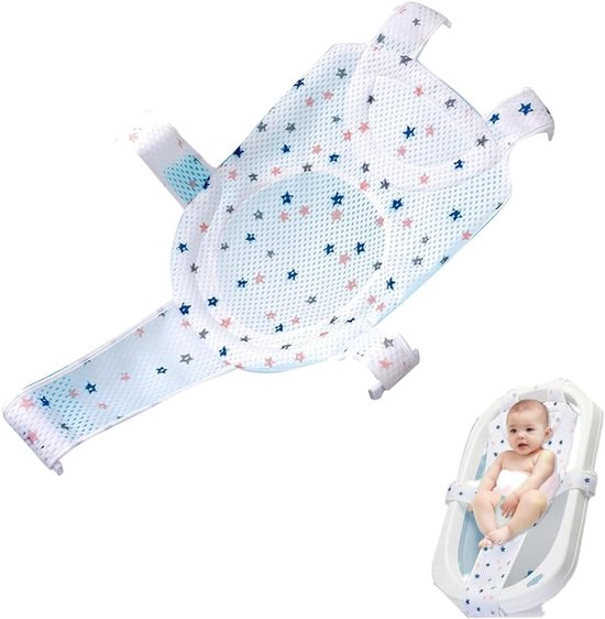 Baby Badzitje - Baby Douche Stoel - Veilig Baden - Verstelbare Maat - 0-3 Jaar - Wit