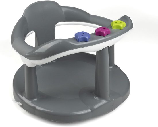 Baby badzitje - Badring baby - Veilig badderen - Met 4 zuignappen - 32 x 23 x 32 cm
