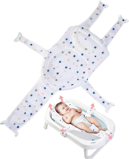 Baby Bath Accessory - Baby Bath Seat - Baby Bath Cushion - Non-Slip Baby Hanging Pad - Baby Bath Mat - Baby Bath Insert van Merkloos