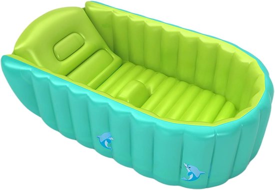 Baby Bath Tub, Inflatable Bathtub Baby,Portable Blow Up Bath Tub with Pump - Thick, Non-Slip Hip Support, Foldable Baby Needs for 0-5 Years Old Kids
