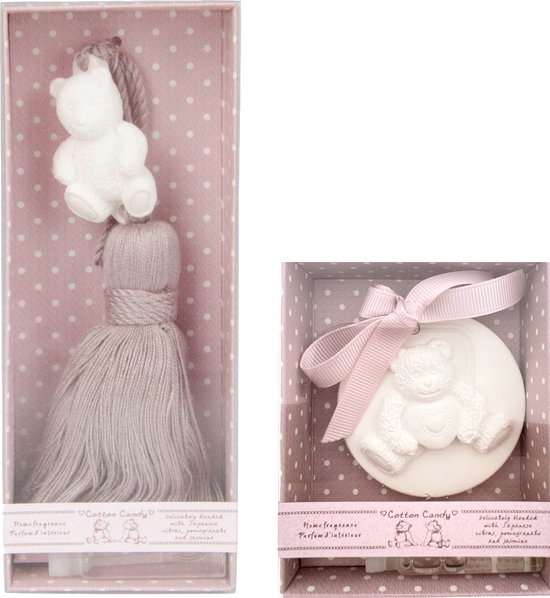 Baby Beer Cadeau Pakket Geursteentjes Cotton Geurstaaf 2ml van Beer  