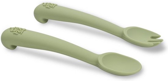 Baby bestek silliconen van Munchkin