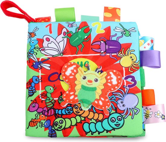 Baby boek/kinderboekenweek/ Educatief Speelgoed /sinterklaas/ kerstcadeau/baby born/Zacht Baby boek /Zacht Speelgoed/Speelgoed voor baby/ Speelgoed Voor Kinderen/ "counting book" serie 2 van Vtech