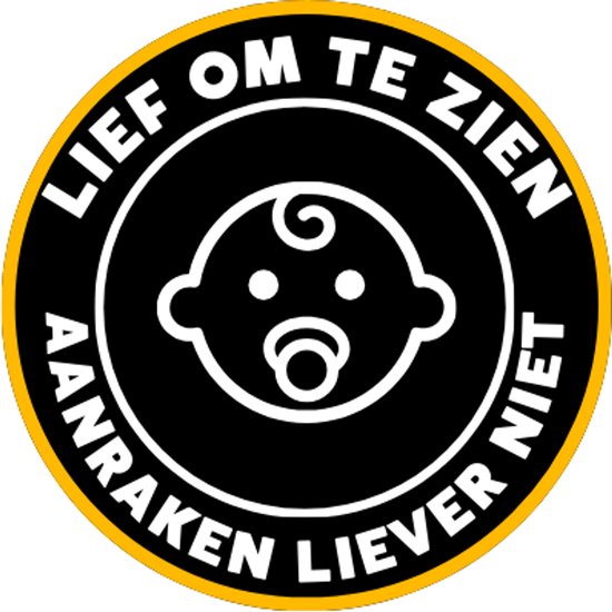 Baby Button Nederland – Veiligheidsbutton voor baby’s – Anti-aanraak button van Merkloos