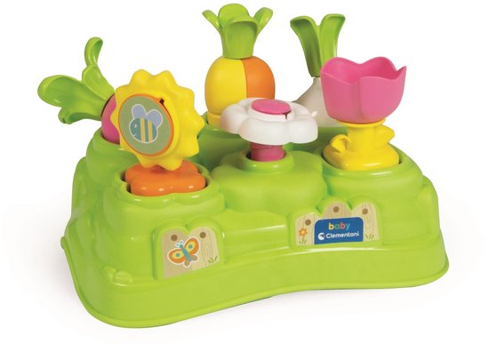 Baby Clementoni - Baby Garden - Motoriek Speelgoed - Mini Activiteitentafel - Educatief Speelgoed - vanaf 10 maanden van Clementoni