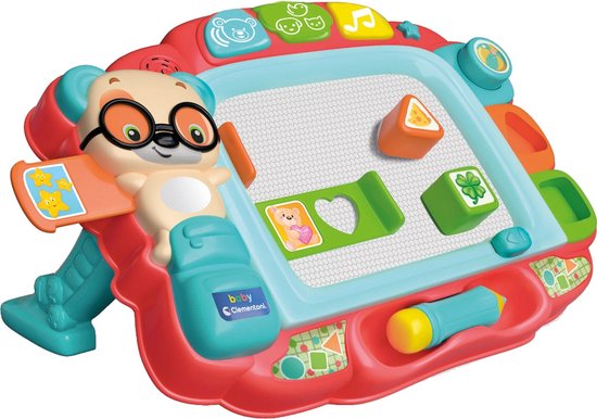 Baby Clementoni Baby Schoolbord - Babyspeelgoed - Tekenbord - Magnetisch tekenbord - Vanaf 18 maanden van Clementoni