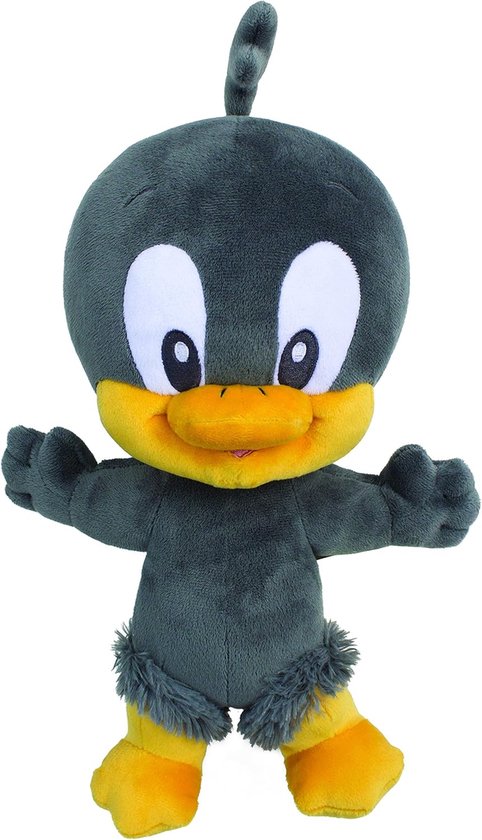 Baby Daffy Pluche - Knuffel Zacht - Cadeau Geven - Looney Tunes Baby - 30 cm - Geel