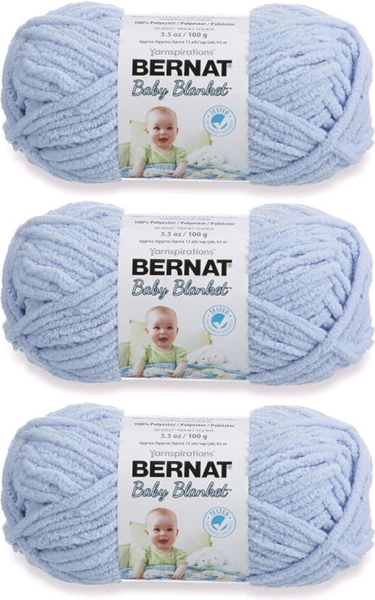 Baby Deken Garen Set - 3 Pack van 100g - Super Volumineus Polyester - Breien, Haken, Amigurumi - Chunky Chenille Garen voor Baby's van $