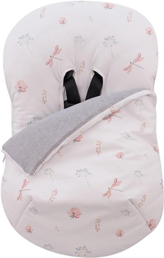 Baby Deken Voetenzak - Autostoel Accessoire - Comfortabel Reizen - Zacht Materiaal - 33 x 26.5 x 6.5 cm