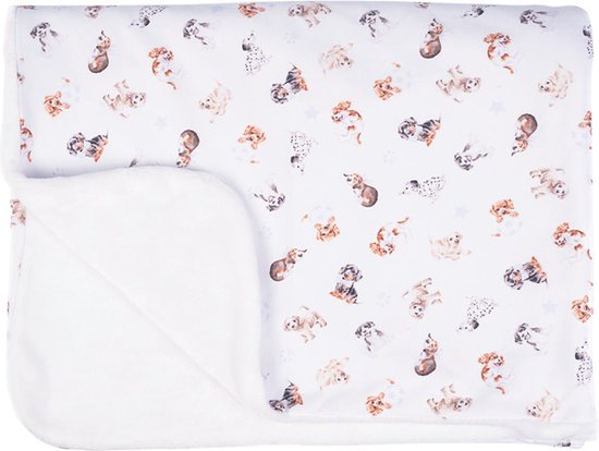 Baby Dekentje - Little Paws van Merkloos