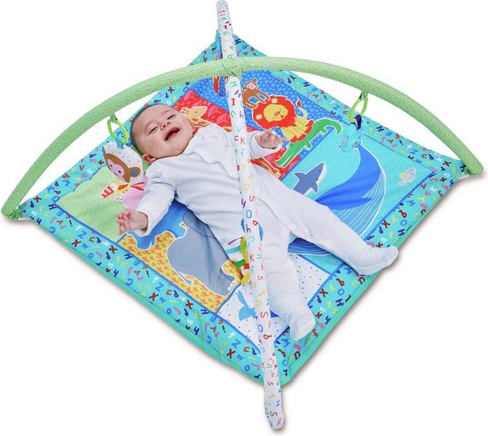 Baby Deluxe Play Gym Speelgym speelmat Floor Gym speelmat jungle van Bright Starts