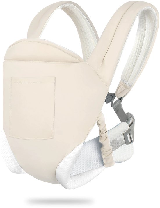 Baby draagzak, baby draagzak van pasgeboren tot peuter, verstelbare ademende draagzak, baby heupzitje draagzak voor peuter draagzak, voedingsdraagzak draagt ​​7-45 lbs van Merkloos