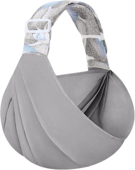 Baby Draagzak – Grijs – Baby Carrier voor Baby en Peuter – Baby Sling – 75*36cm – Ergonomisch en Comfortabel – Veiligheidsriem – Verstelbaar – Ondersteuning voor Ouders – Makkelijk Draagbaar – Dagelijks Gebruik van Cangaroo