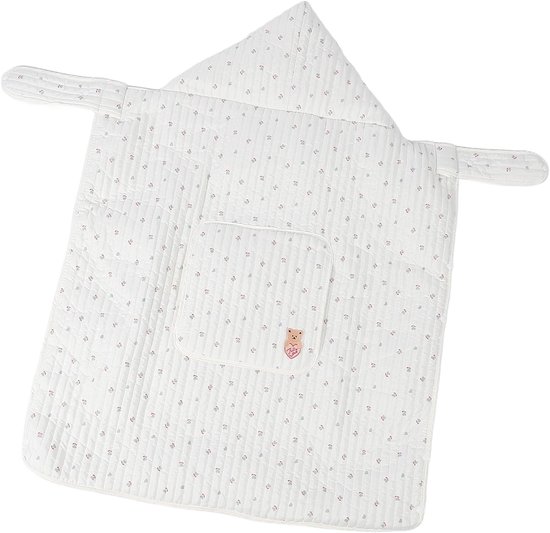 Baby Draagzakhoes - Deken Poncho - Baby Warm Houden - Winddicht Ontwerp - 70 x 100 cm - Grijs