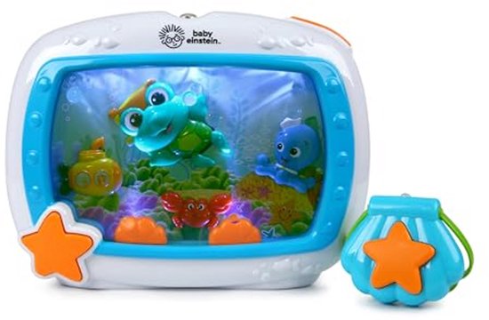 Baby Einstein, Sea Dreams Soother Crib Snooze Light with Remote Control, Lights and Melodies van Baby Einstein