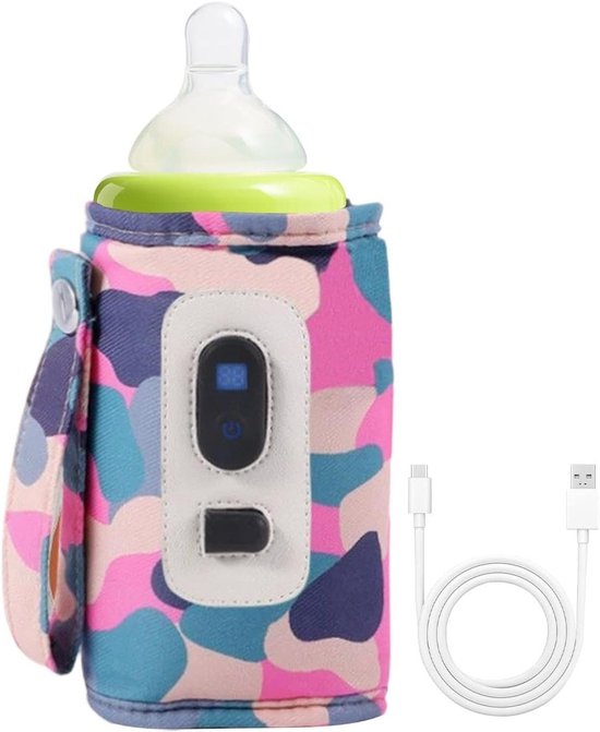 Baby Fles Verwarmer - Fles Warmer - Melk Warm Houden - Anti-Val Ontwerp - 30 x 14 x 5 cm