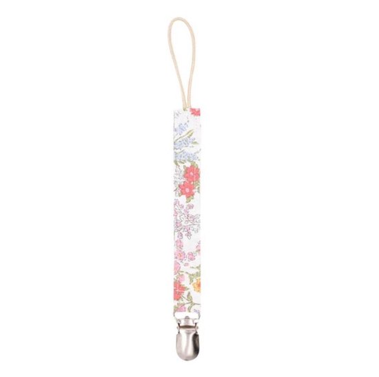 Baby Fopspeen riem - Fopspeen clip - Fopspeen koord - Fopspeenketting - Katoen - Baby & Kind | Bloemen van Little Indians
