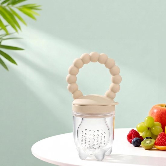 Baby Fruitspeen & Feeder - Beige