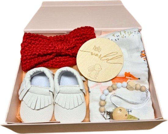 Baby geschenkset meisje - Kraamcadeau meisje - Baby Cadeau - Geboorte Cadeau - Babyshower geschenkset van The Tiny Universe
