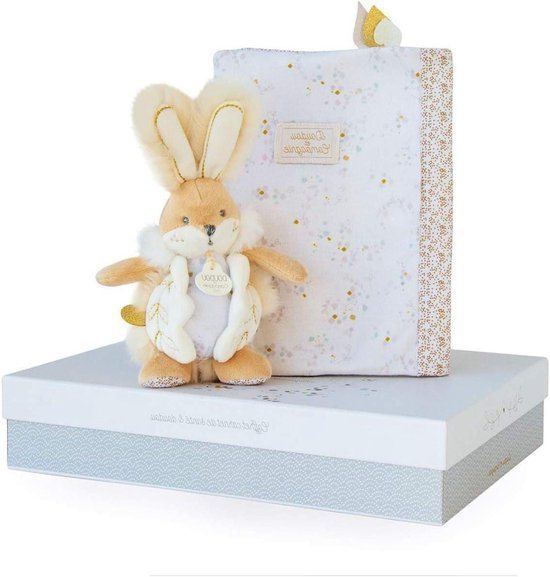 Baby Gift Set - Knuffel en Box - Geboorte Cadeau - Met Gezondheidsboek - Niet Gespecificeerd - Beige