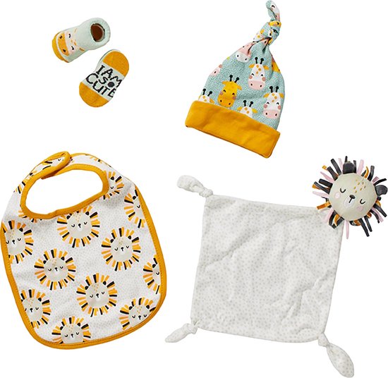 Baby giftbox Jungle - 4 delig van Little Dutch