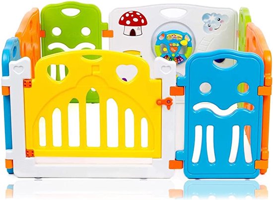 baby grondbox -Babybox, speelplaats, groot activiteitencentrum met antislip van Bamny