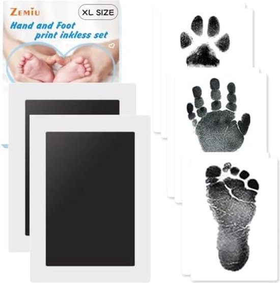 Baby Hand- en Voetafdruk Kit van Pearhead