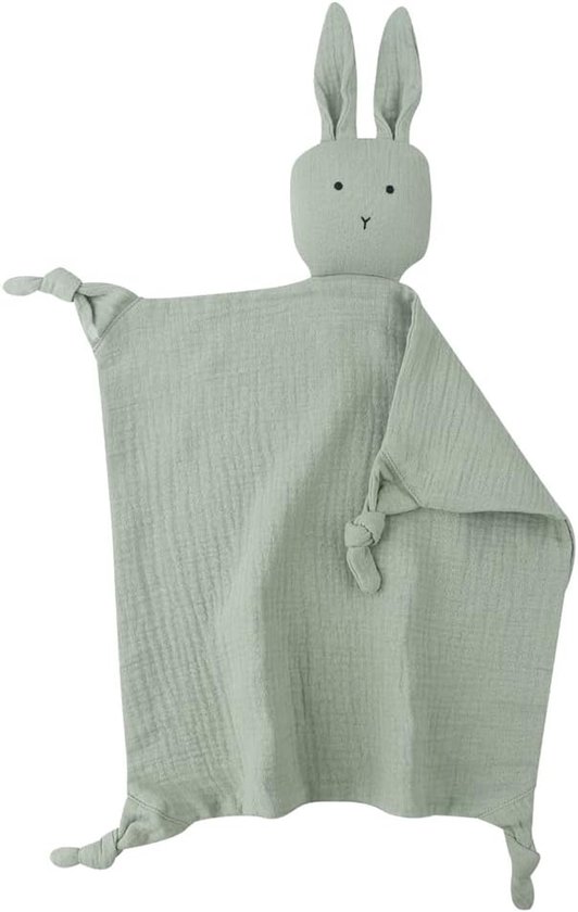 Baby Handdoek Deken - Badcape Kinderen - Baby Verzorging - Met Capuchon - 45x52 cm - Konijn Thema