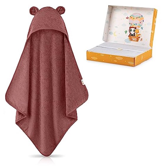Baby Handdoek met Capuchon - 100% Bamboe, Extra Dikke, Zachte en Warme Badhanddoeken voor Peuters
