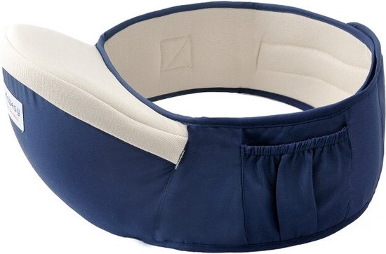 Baby Heupdrager – Blauw – Heupsteun voor Baby en Peuter – Kind Hip Carrier - Ergonomisch - Comfortabel - Veilig - Stevig - Voor lange wandelingen - Ouders - Praktisch - Stijlvol van Merkloos