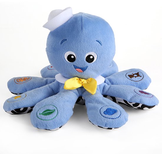 Baby knuffel met geluid octoplush - Baby Einstein - vanaf 3 maanden