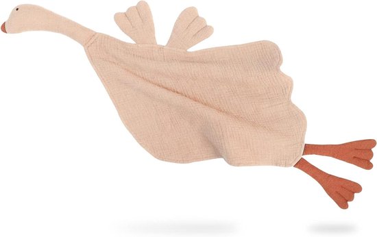 Baby Liefdevol - Knuffeldoekje Baby - Baby Troosten - 100% Mousseline Katoen - Small - Roze