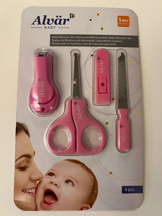 Baby manicure set - Diverse kleuren van Merkloos