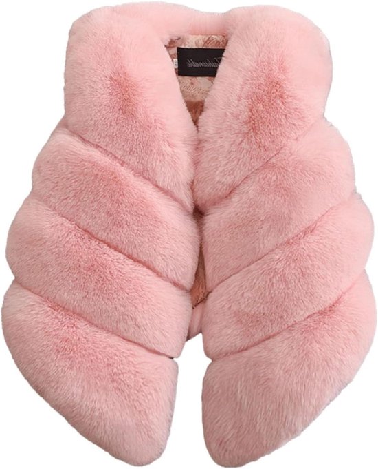 Baby meisjes vest - Pluche jas - Warm aankleden - Zachte voering - 0-24 maanden - Meerdere kleuren