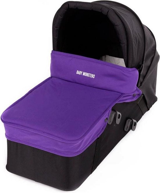 Baby Monsters Afdekhoes Voor Reiswieg Easy Twin Paars van Baby Monsters