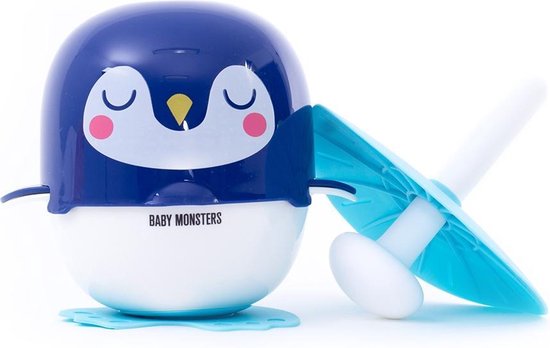 Baby Monsters Eetset I-cook Pinguïn 8-delig Blauw van Baby Monsters