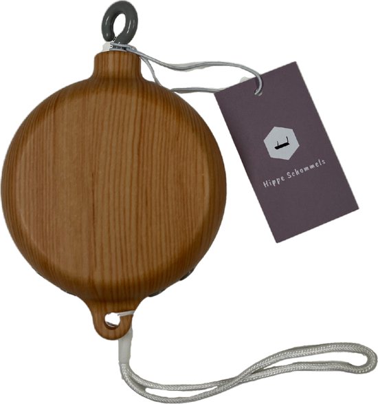 Baby Muziek Mobiel - Muziekbox - Houtlook Muziekmobiel van Hippe Schommels® - Speelt Kinderliedjes + Draait de Mobiel – Babyshower Cadeau Baby Mobiel – Wieg Mobiel – Kraamcadeau van Merkloos