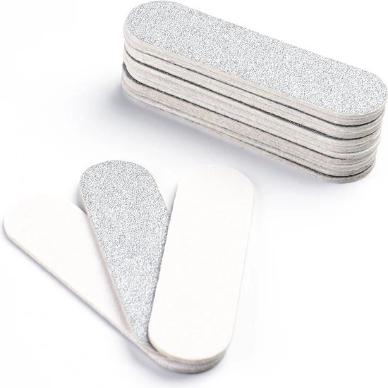 Baby Nagelvijl - 5 Stuks - Wit - Zacht Nagelvijltje - Baby Nagelverzorging - Nagelvijl Karton - Baby Nagelschaartje van Merkloos