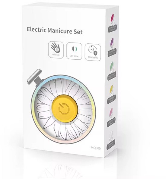 Baby Nagelvijl - Baby Nagelknipper - Elektrische Nagelvijl - Baby Nagelverzorging - Ook Voor Volwassenen - Baby Cadeau van Merkloos