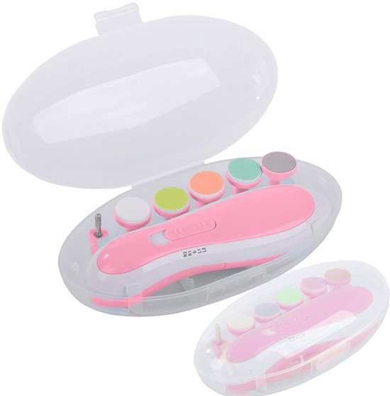 Baby Nagelvijl - Elektrische Nagelvijl baby - Baby Nagelverzorging - Baby Nagelknipper van Merkloos