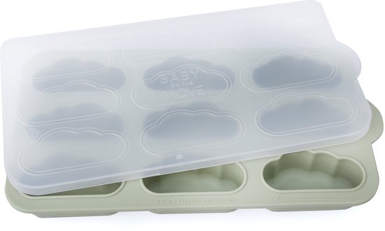 Baby on the Move - Yummy Tray - Vriesschaal voor moedermelk en babypuree - Anti-lek deksel - Aspen van Munchkin