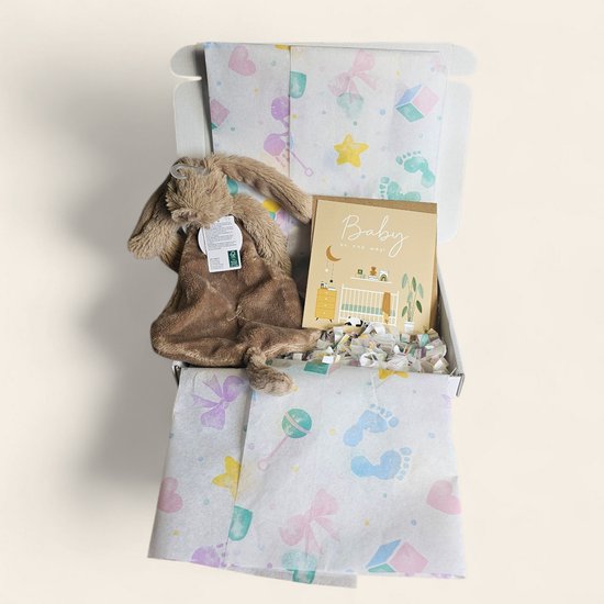 Baby on the Way – Een Lief Brievenbuscadeautje voor aanstaande ouders - met happy horse richie bruin van Happy Horse
