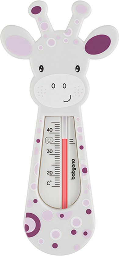 Baby Ono Giraffe Sproetjes Grijs Drijvende Bad Thermometer van Baby Ono