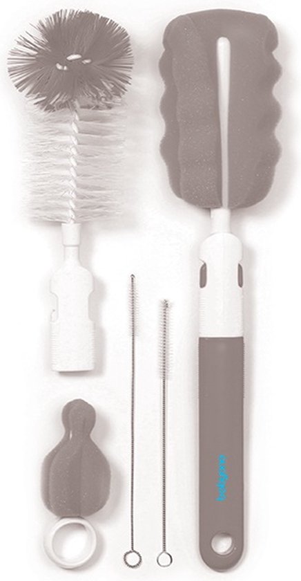 Baby Ono Grijs Fles & Speen Borstel Set 735/03 van Baby Ono