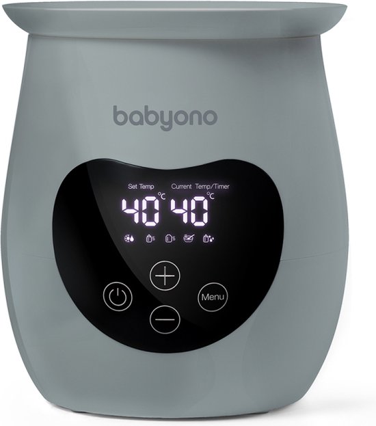 Baby Ono Honey Grey Natural Nursing Flessenwarmer en Sterilisator
