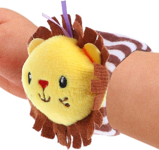 Baby Polsbandjes - Hand Rammelaars - Zintuigen Stimuleren - Zacht Flanellen Materiaal - 16 cm Lengte - Multicolor