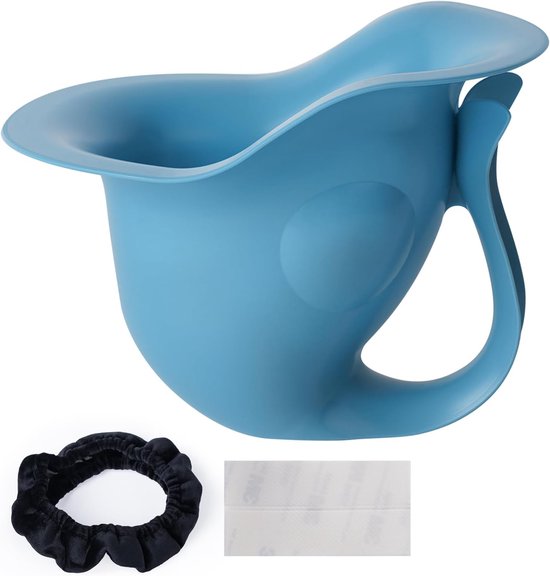 Baby Potty - Zindelijkheidstraining Potje - Luiervrij Trainen - Schattig Visontwerp - 5.5x5.5x7.7 Inch - Blauw